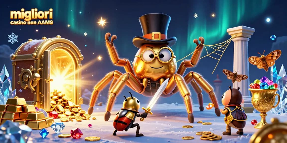 I migliori casino non AAMS offrono una ricca esperienza di gioco con monete d'oro e gemme scintillanti.