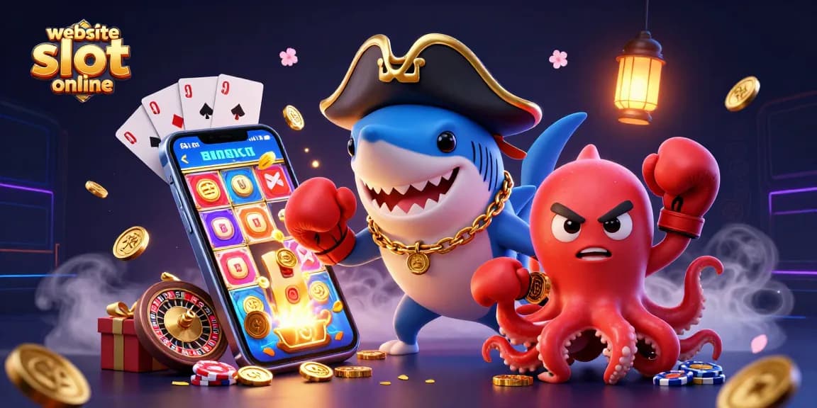 Mampukan kemenangan di website slot online dengan Shark Kapten tampil memikat dan teman-temannya menampilkan permainan slot seru.