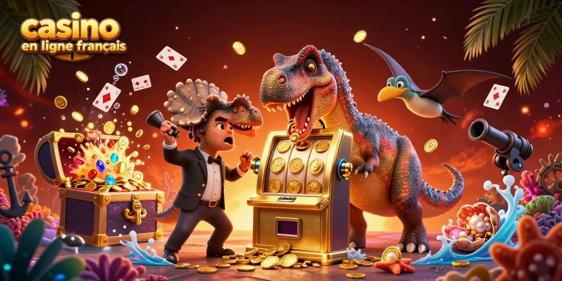 Jouer sur casino en ligne français avec un pachycéphalosaurus remportant un jackpot !
