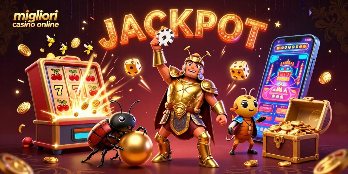 I migliori casino online celebrano il jackpot con un granchio gladiatore e incredibili ricchezze digitali.
