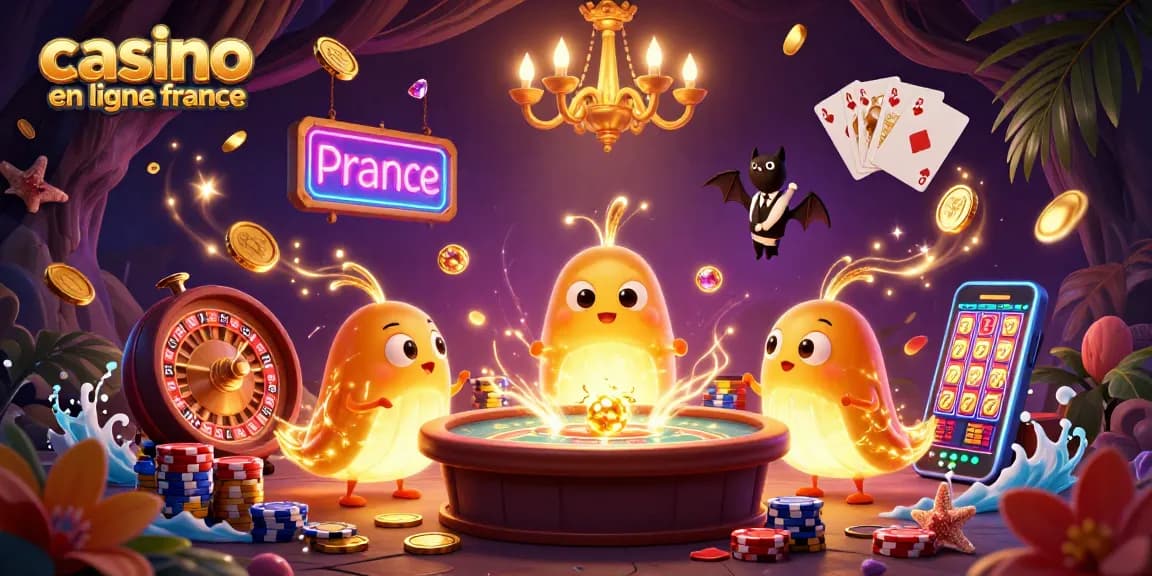 Jouez au casino en ligne France avec des jeux illuminés par des vers luisants captivants.