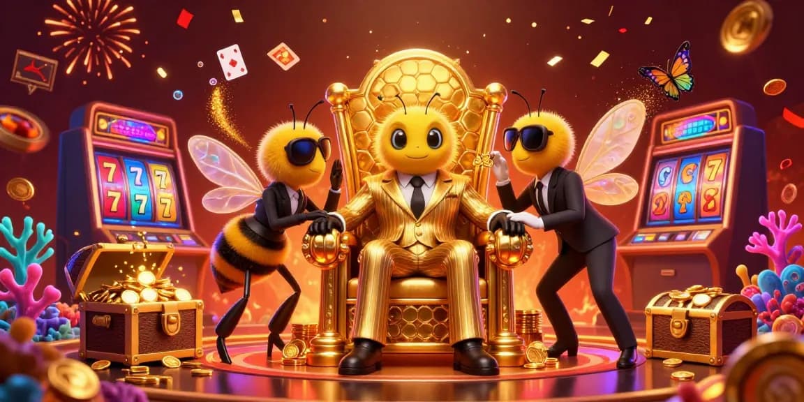 Situs Thailand captivates gamblers with an engaging 3D casino scene featuring dynamic characters, exciting slot elements, and vibrant festival visuals.