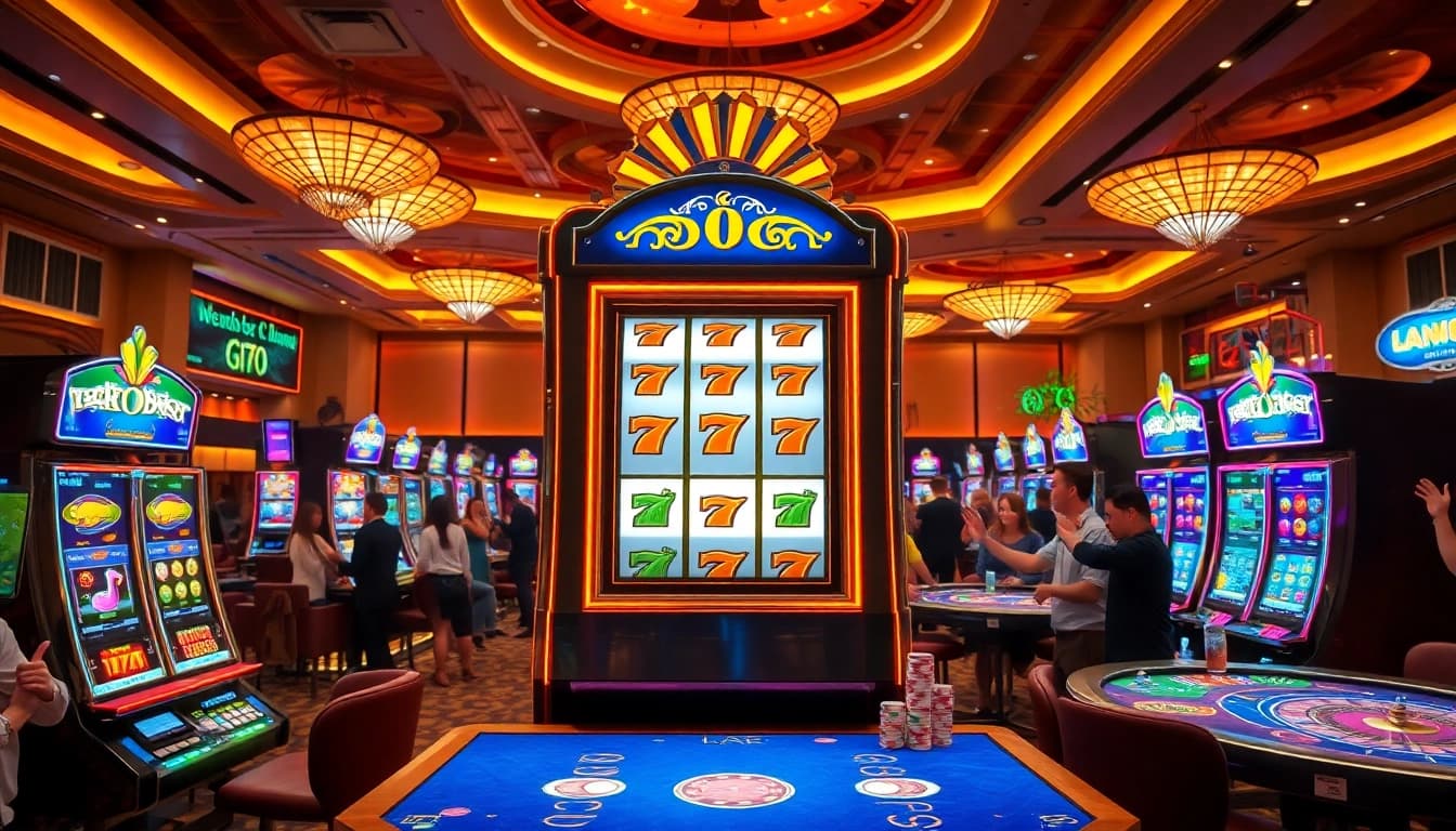 Menggoda pemain dengan fitur apk slot yang mencolok di kasino, menambahkan keseruan pengalaman bermain.