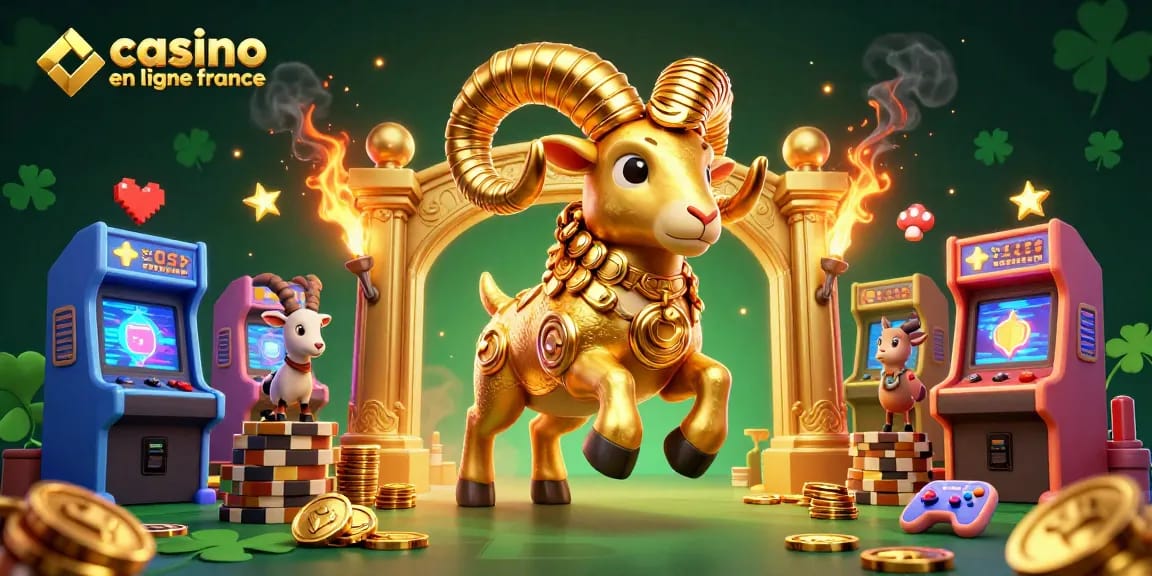 Vivez des jeux palpitants au casino en ligne France avec notre illustration dynamique et colorée.
