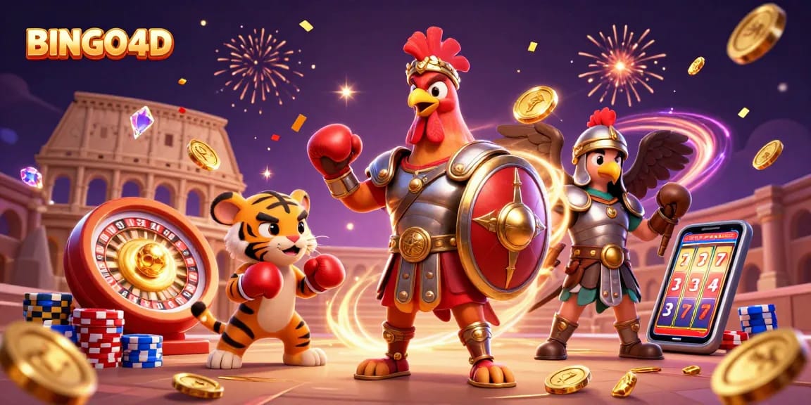 Menangkan permainan slot online BINGO4D dengan deposit cepat QRIS dan pengalaman bermain yang menyenangkan.