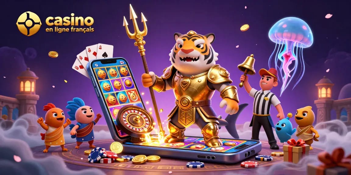 Gagnez des jackpots sur un casino en ligne français avec une machine à sous dynamique, coupons et plus.
