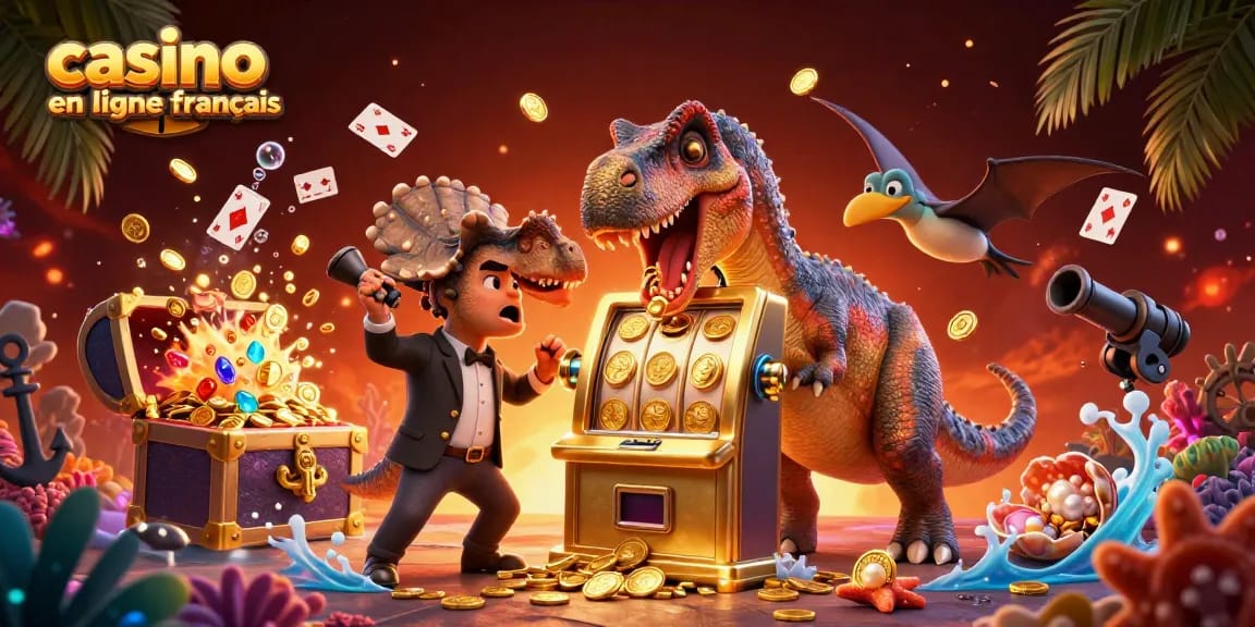 Jouer sur casino en ligne français avec un pachycéphalosaurus remportant un jackpot !