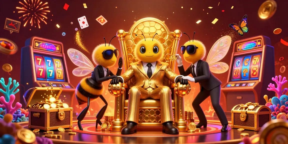 Situs Thailand captivates gamblers with an engaging 3D casino scene featuring dynamic characters, exciting slot elements, and vibrant festival visuals.