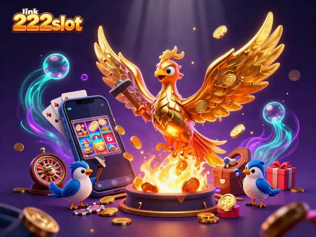 Link 222slot: Mainkan slot dengan phoenix emas yang memikat dan permainan menarik.
