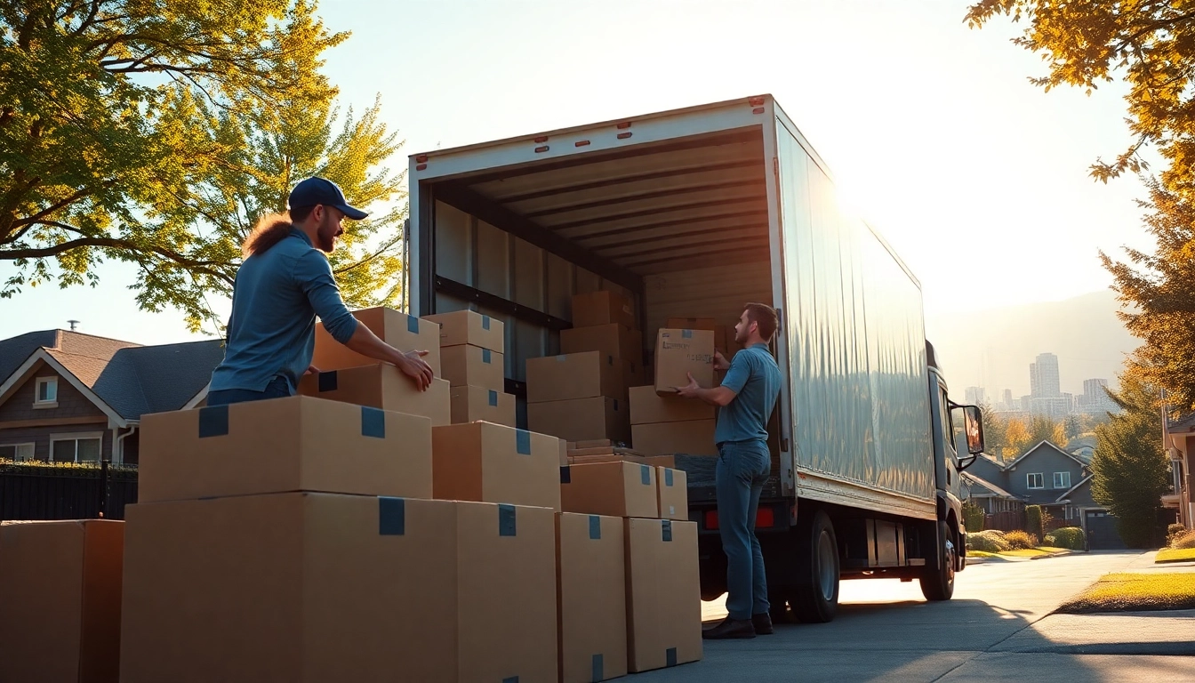 Movers expertly packing for customers, showcasing the best movers in Vancouver for a smooth relocation.