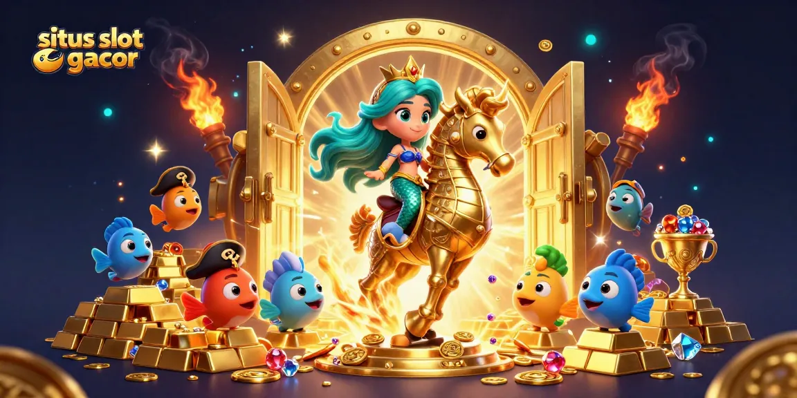 Memenangkan permainan di situs slot gacor dengan ilustrasi kasino yang menakjubkan.