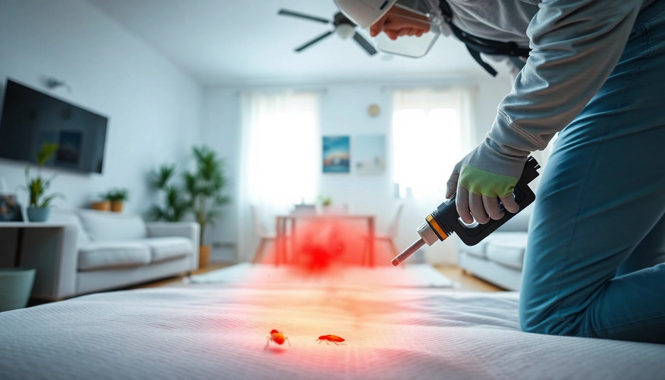 bedbugs exterminator near me providing professional pest control services for a clean home