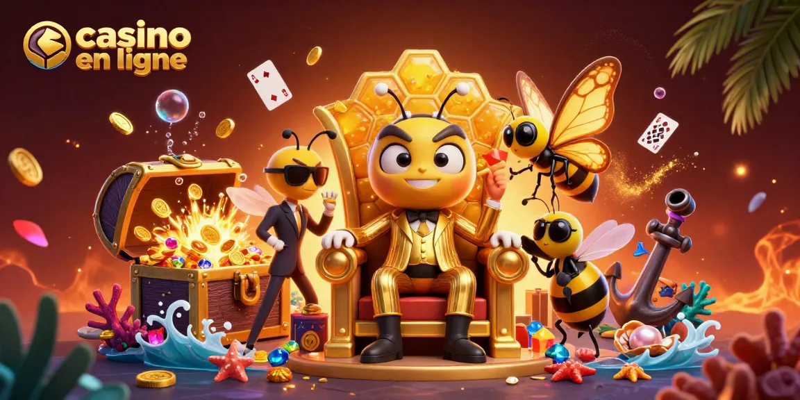 Découvrez le monde animé des machines à sous en ligne avec des personnages captivants dans un décor ludique stylé casino en ligne.