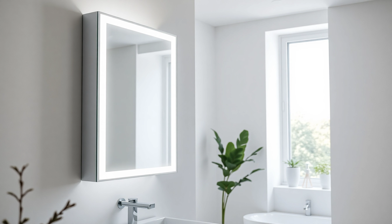Effiziente Nutzung von spiegelschrank led für mehr Licht und Stauraum im Badezimmer