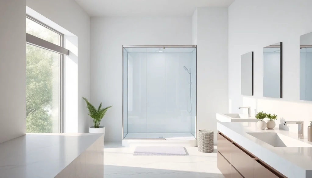 Erleben Sie die elegante sonni Duschkabine in einem modernen Badezimmer mit stilvollem Design.