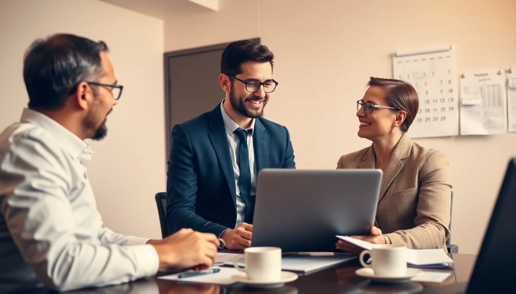 카드깡에 대한 상담 중인 전문가의 모습