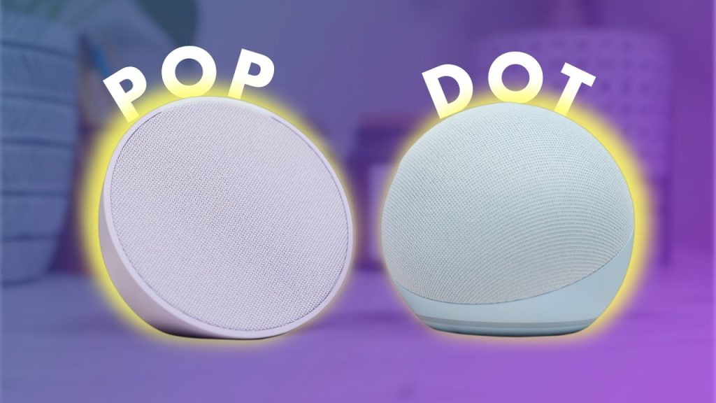 echo dot vs echo pop
