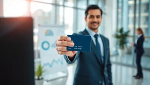 카드현금화를 통해 재정적 조언을 제공하는 전문가의 모습