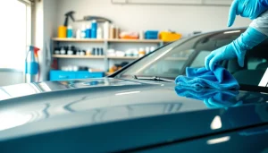 Experience top-quality auto detailing Cleveland TN in a professional garage setting with premium tools.