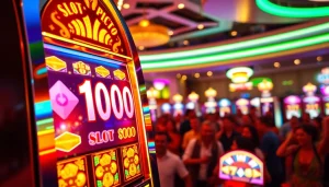 Menangkan jackpot pada slot depo 1000 di kasino yang ramai dan bersemangat.