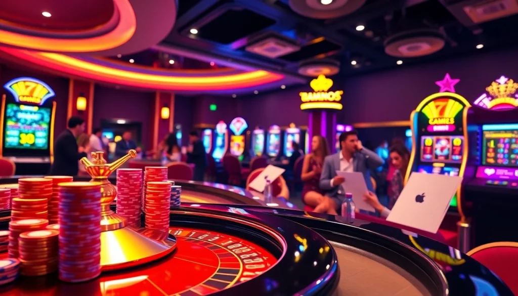 Engage in thrilling gameplay at https://xx88.day/ with vibrant casino elements showcasing poker, roulette, and slot machines.