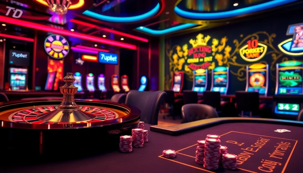 Experience thrilling online gambling with 7upbet featuring vibrant casino elements and betting excitement.