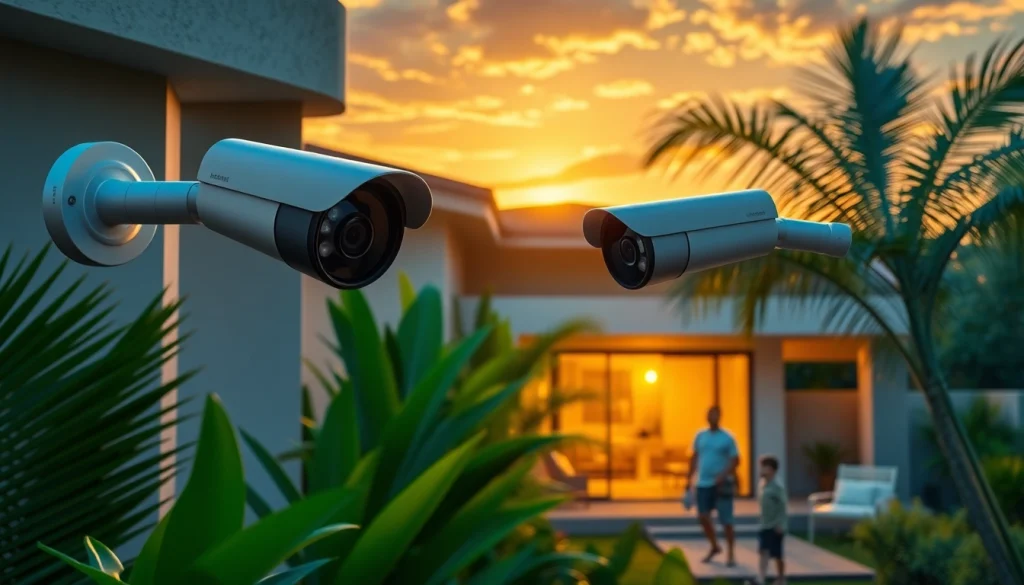 Cámaras de seguridad en Guanacaste que mejoran la seguridad del hogar con instalación y monitoreo profesionales.