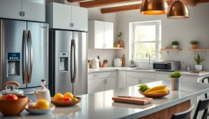 Enhance your kitchen with an affordable appliance that combines style and functionality.