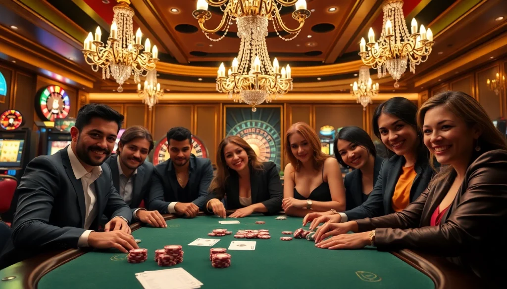 Vivez l'excitation d'un casino fiable en ligne à une table de poker à enjeux élevés.